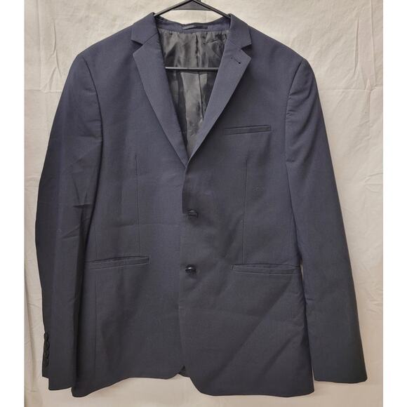 Asos Men's Slim Fit 42" Navy 2-Button Blazer or Sport Coat - Picture 1 of 4